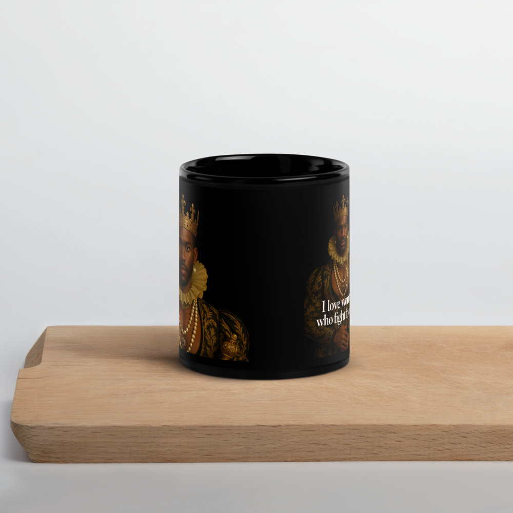 Black Glossy Mug