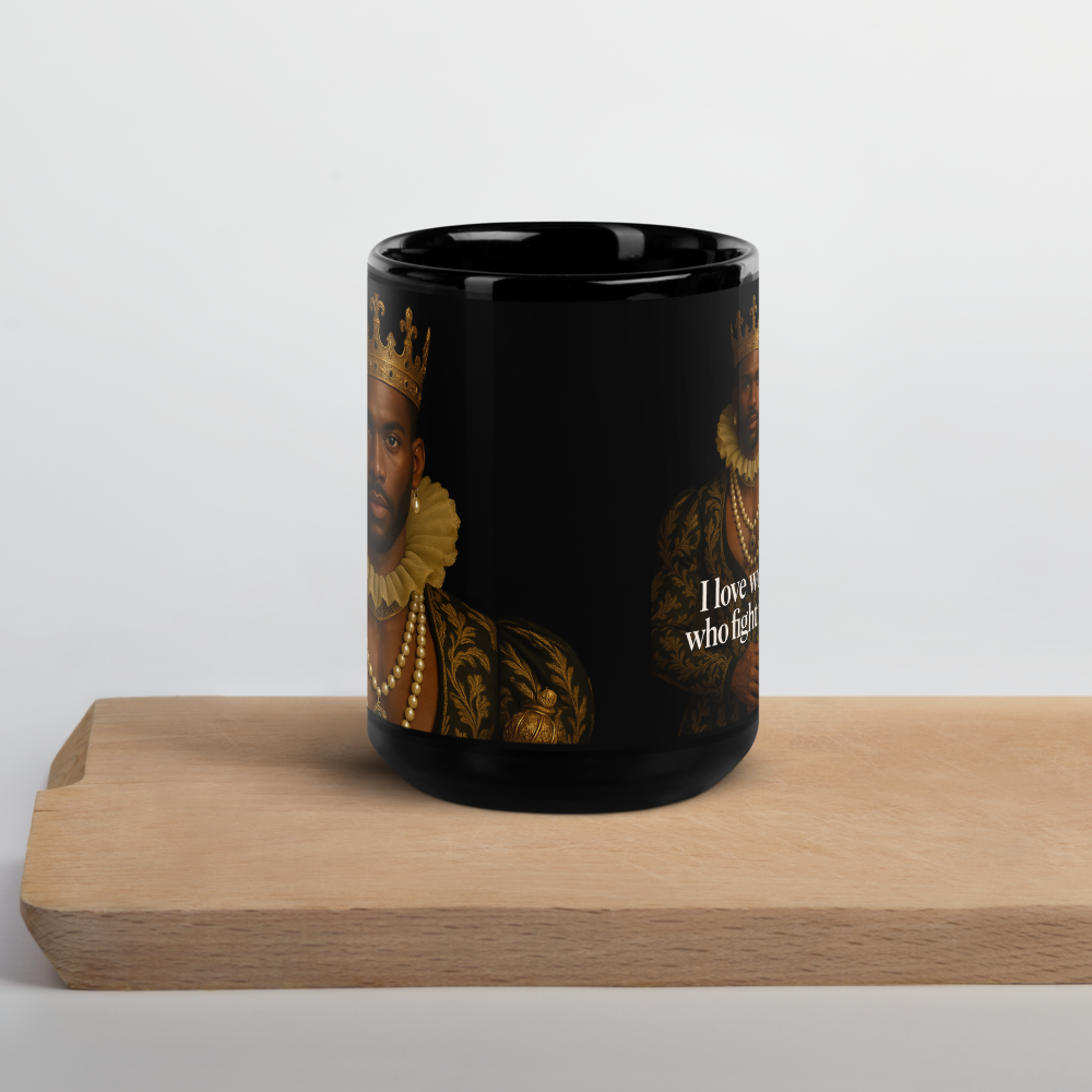 Black Glossy Mug