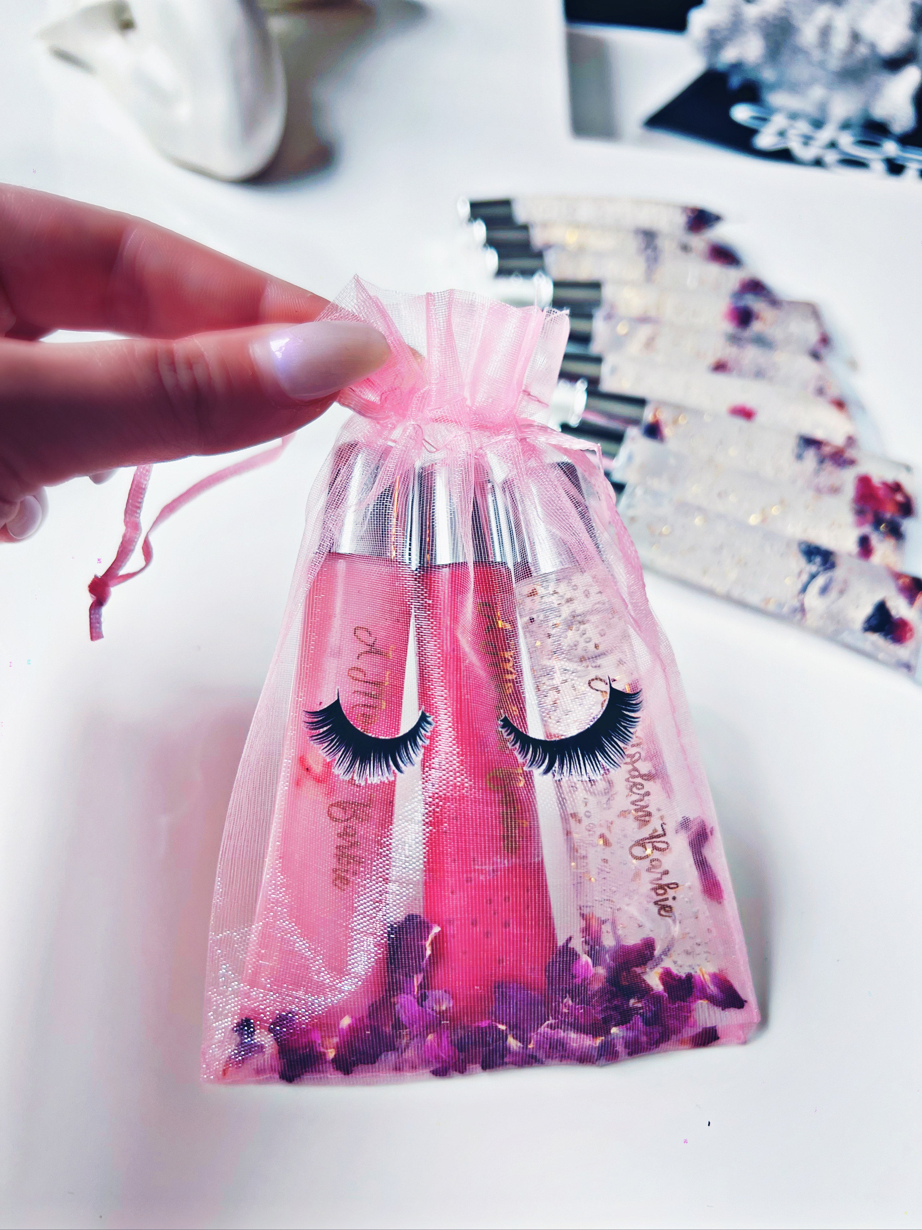 Plumping ROSE LIPGLOSS - Delicious Watermelon Scent