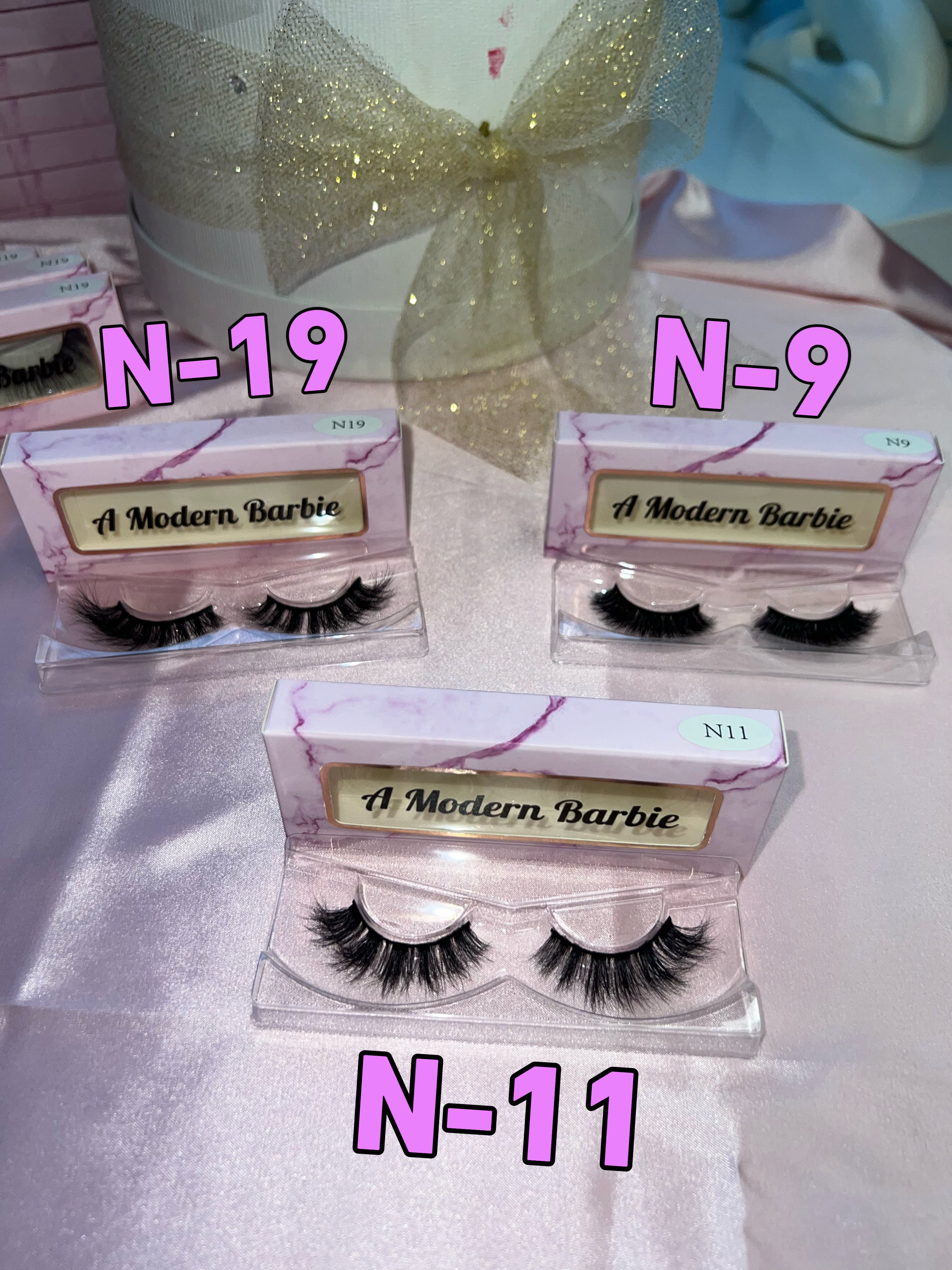 Glamorous Eyelashes (3 Styles)
