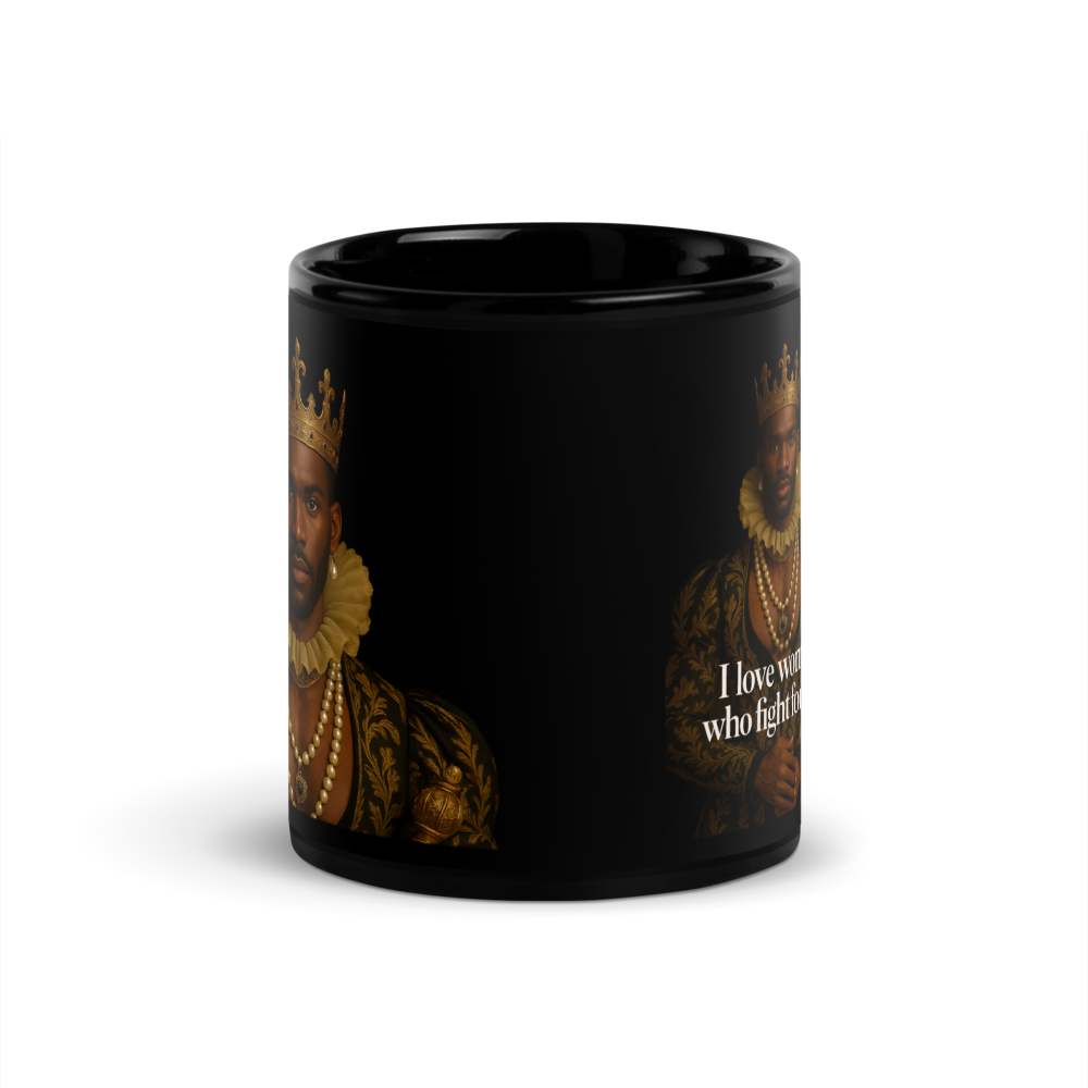 Black Glossy Mug