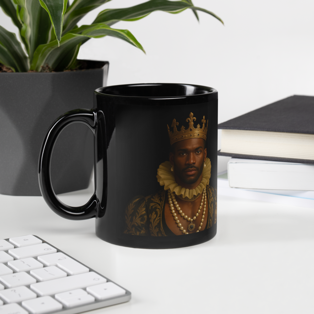 Black Glossy Mug