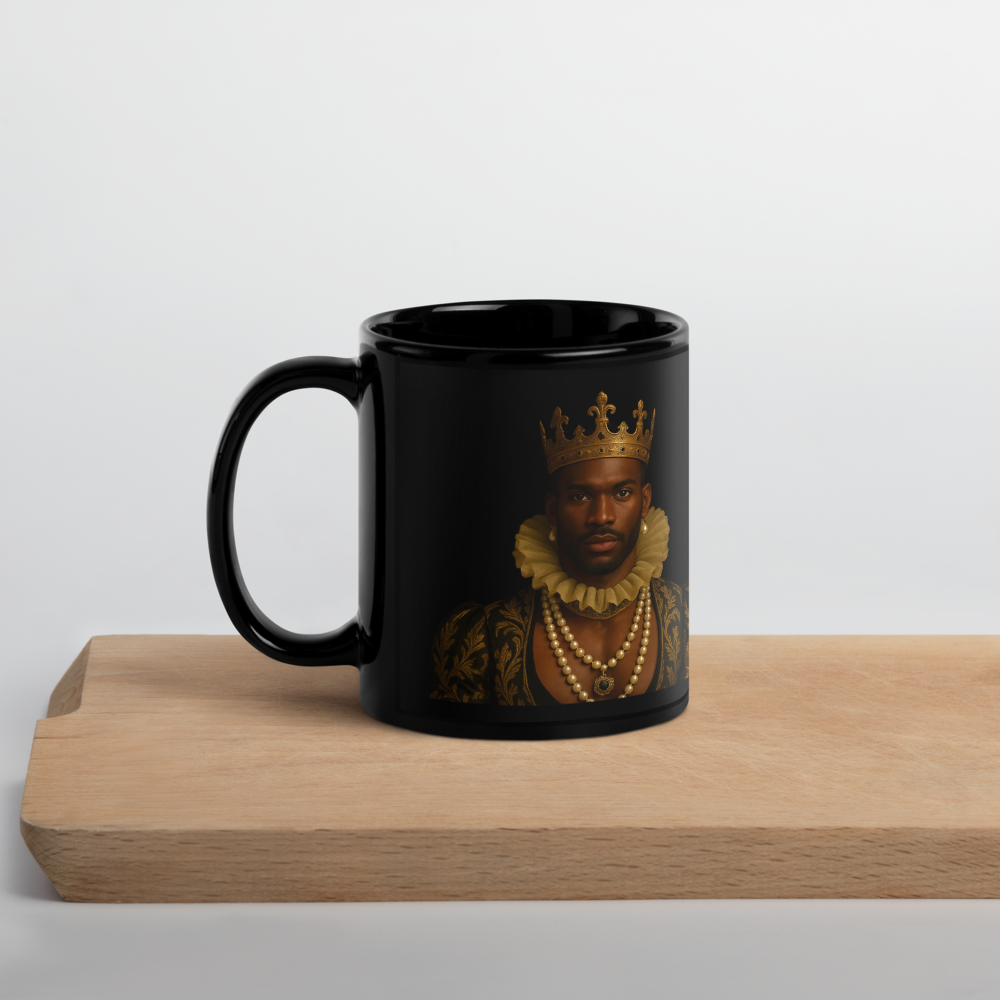 Black Glossy Mug