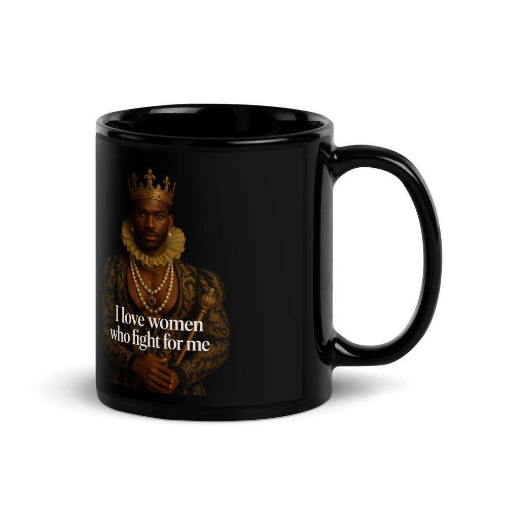 Black Glossy Mug