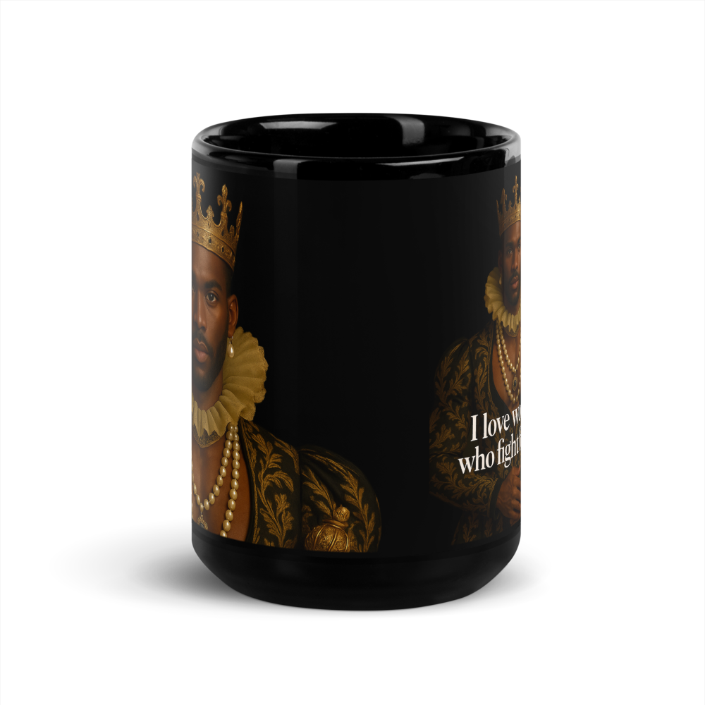 Black Glossy Mug