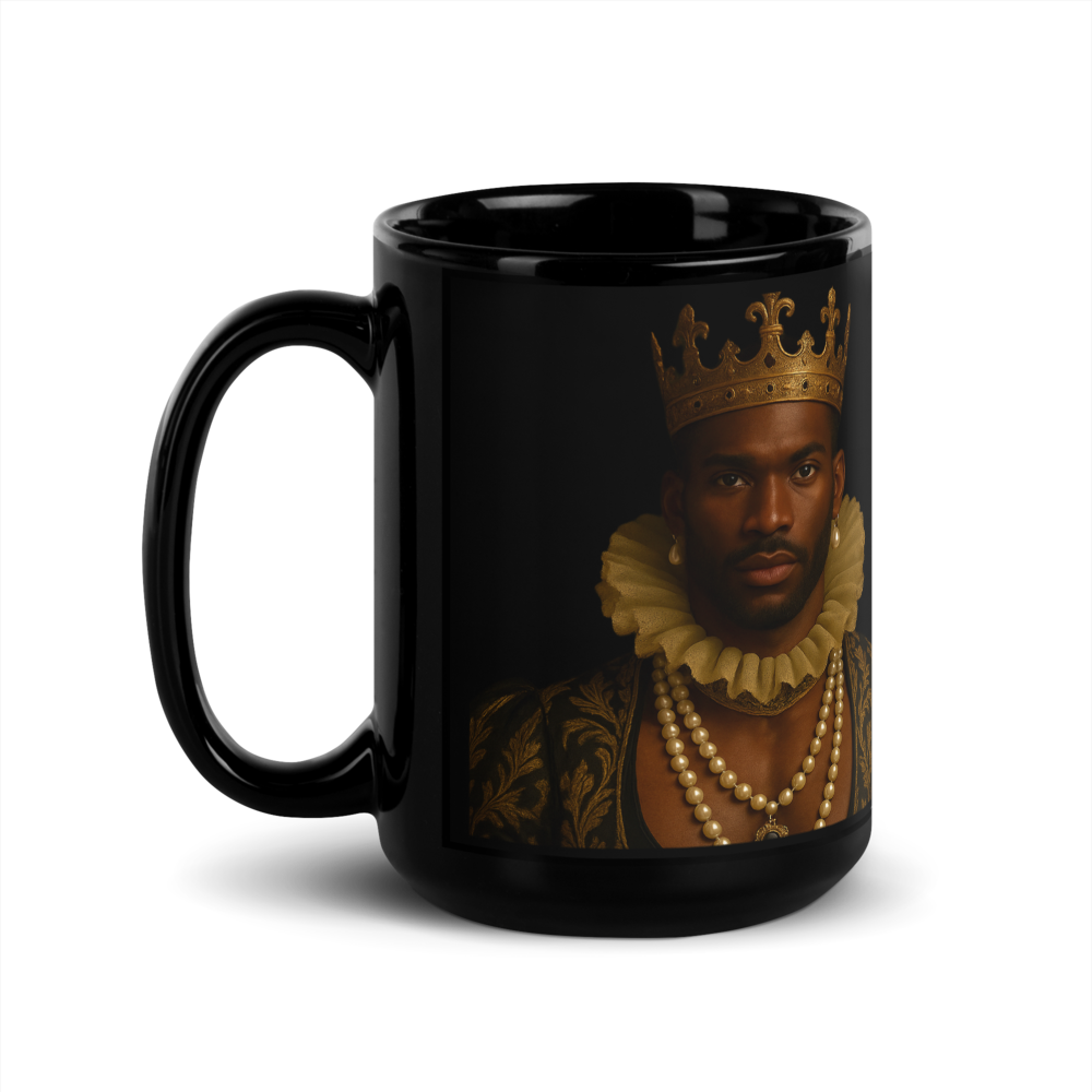 Black Glossy Mug